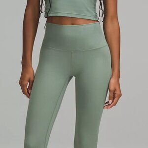 COPY - lululemon Align™ High-Rise Ribbed Pant 28" - NEW (Size 6, Grey/Green)